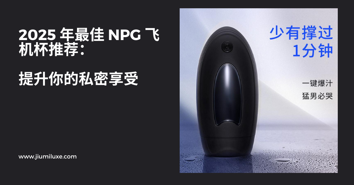 2025 年最佳 NPG 飞机杯推荐:提升你的私密享受