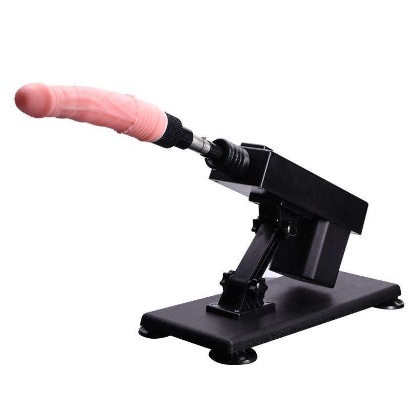 遥控三芯炮机普通款 伸缩震动带阳具