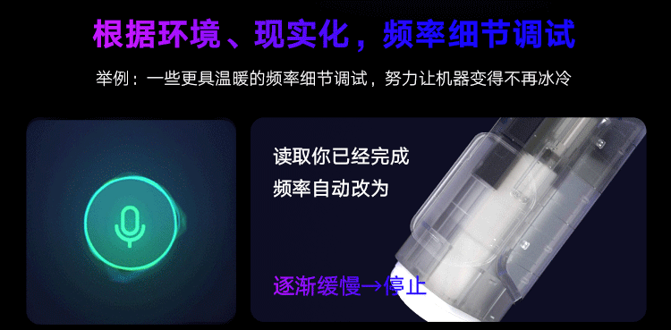 EasyLive NO8智能电动飞机杯伸缩算法发音 - Jiumiluxe啾咪情趣