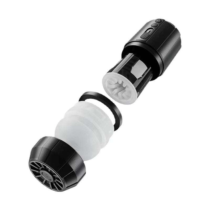 枕木恋 ZL03时空战舰伸缩旋转加温电动飞机杯 - Jiumiluxe啾咪情趣