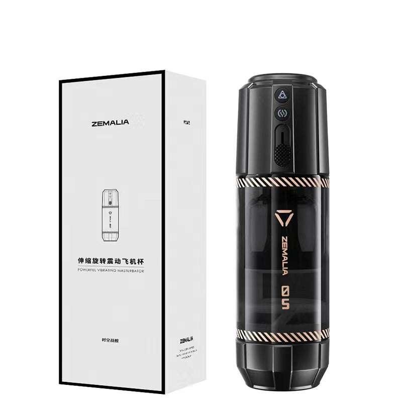 枕木恋 ZL03时空战舰伸缩旋转加温电动飞机杯 - Jiumiluxe啾咪情趣