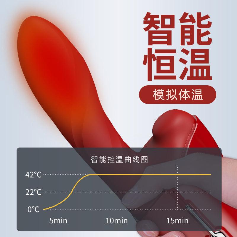 轻喃 9号全自动加温伸缩炮机 - Jiumiluxe啾咪情趣