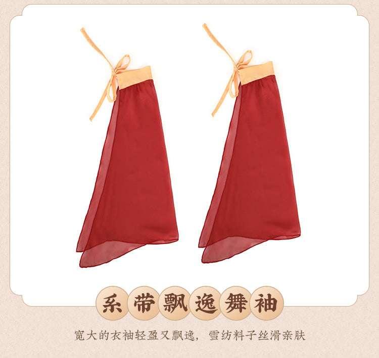 古韵牡丹飘逸舞袖套装 - Jiumiluxe啾咪情趣