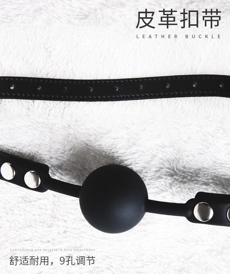 谜姬 硅胶镂空口球 - Jiumiluxe啾咪情趣