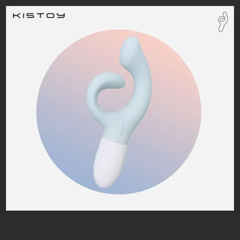 Kistoy 大G震动棒 G点+C点双震 - Jiumiluxe啾咪情趣