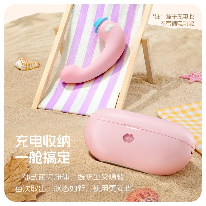 KISSTOY 嗨嗨豹 秒潮吮吸＋G点扣动震动棒