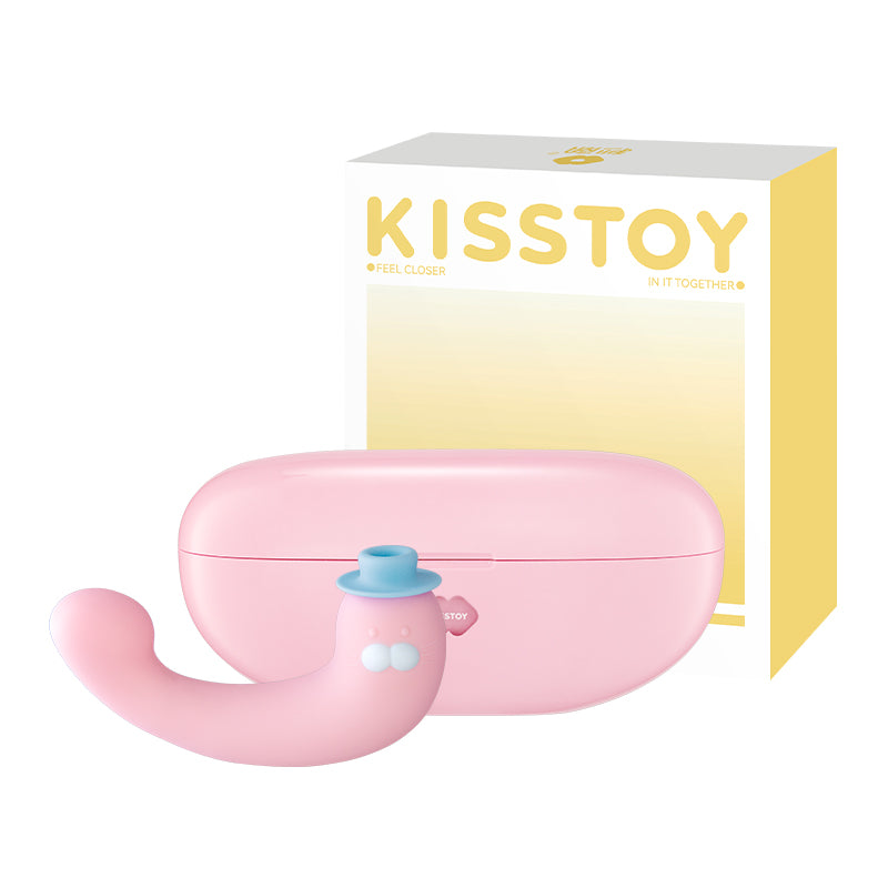 KISSTOY 嗨嗨豹 秒潮吮吸＋G点扣动震动棒