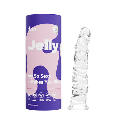 BLUSH 水晶果冻 透明仿真阳具