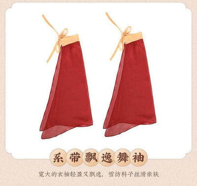 古韵牡丹飘逸舞袖套装 - Jiumiluxe啾咪情趣