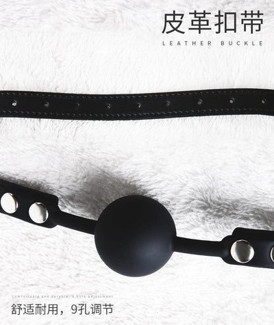 谜姬 硅胶镂空口球 - Jiumiluxe啾咪情趣