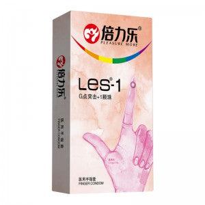 倍力乐 LES系列手指套8只装 - Jiumiluxe啾咪情趣